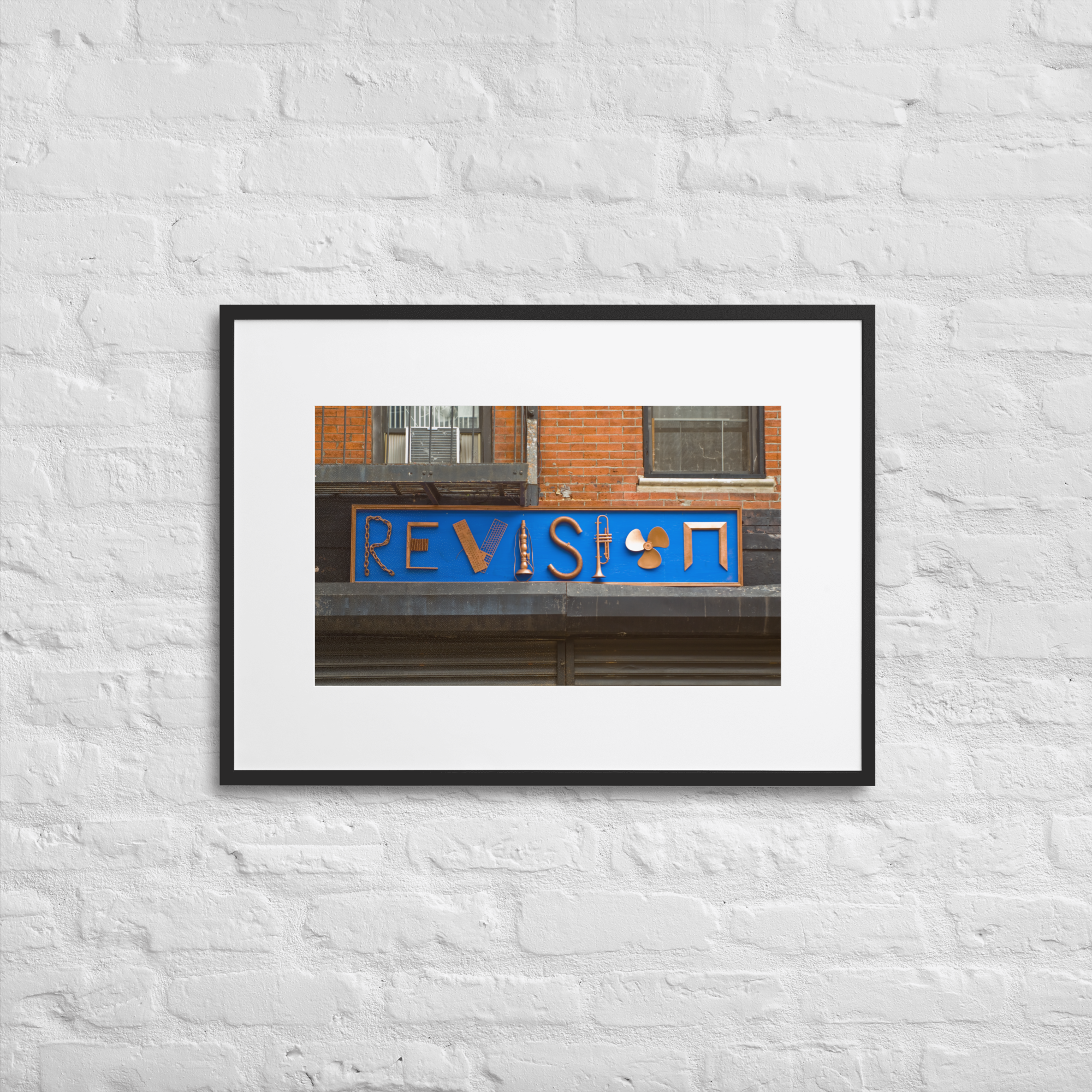 Revision Frame Revision – NYC Type